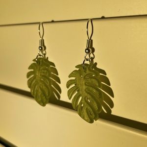 3 for $15 leaf earrings